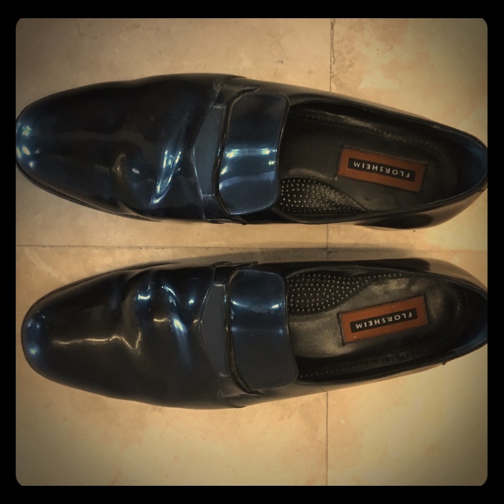 Florsheim sz 12D men’s Patent leather tuxedo shoes